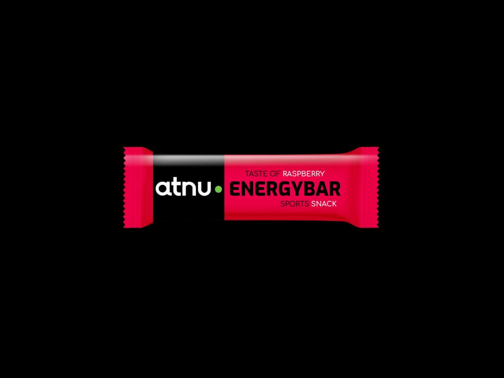 ATNU Energibar - Hindbær - 40 gram.