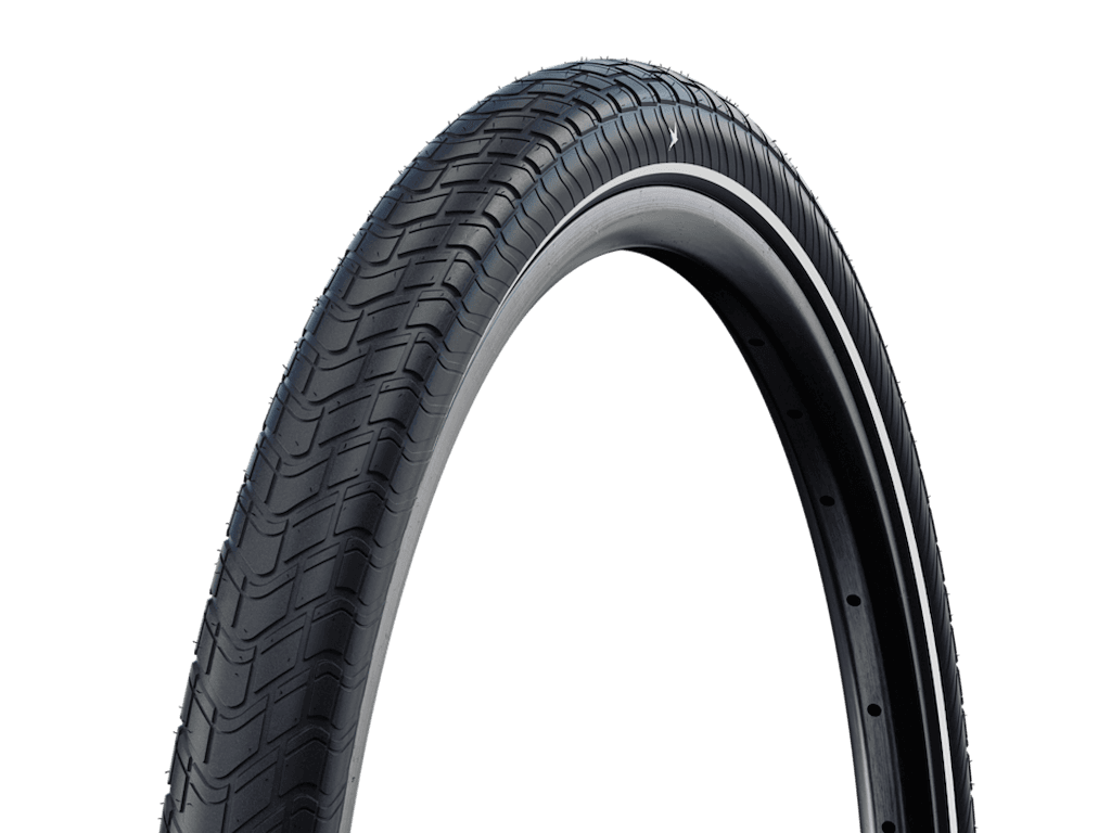 Schwalbe Motion Big Apple Race Guard Tråddæk 18x2,0 (50-355) E-25 Sort Refleks