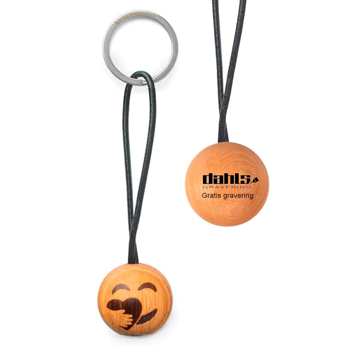 Spring Copenhagen Emotions® Care Nøglering Firmagaver med logo - Firmagaver med logo med gravering