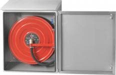 Falck 6SW brandskab Vinde p� svingarm i 1" med 30 mtr. slange