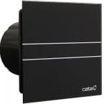 Cata Fugtstyret ventilator E-100 GTH m/hygrostat og timer, m/glasfront, 150x150mm �100mm, sort