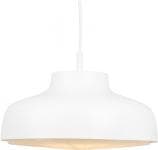 Retro Pendel Led D�mp Mat Hvid