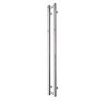 TVS Kiro 2 h�ndkl�deradiator 1400 x 135 mm cc 90 mm, vandfyldt, krom