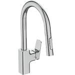 Ideal Standard Ceraplan K�kkenarmatur med udtr�k C-tud med udtr�k krom