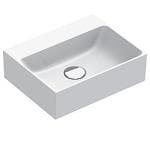 Catalano VERSO40 h�ndvask 400x320mm, uden hanehul, uden overl�b. Reng�ringsvenlig og antibakteriel glasur