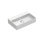 Catalano VERSO55 h�ndvask 550x350mm, uden hanehul, uden overl�b. Reng�ringsvenlig og antibakteriel glasur