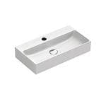 Catalano VERSO65 h�ndvask 650x350mm, med hanehul, uden overl�b. Reng�ringsvenlig og antibakteriel glasur