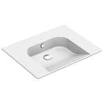Catalano Sfera Comfort h�ndvask 700x550mm med hanehul, med overl�b. Reng�ringsvenlig og antibakteriel glasur