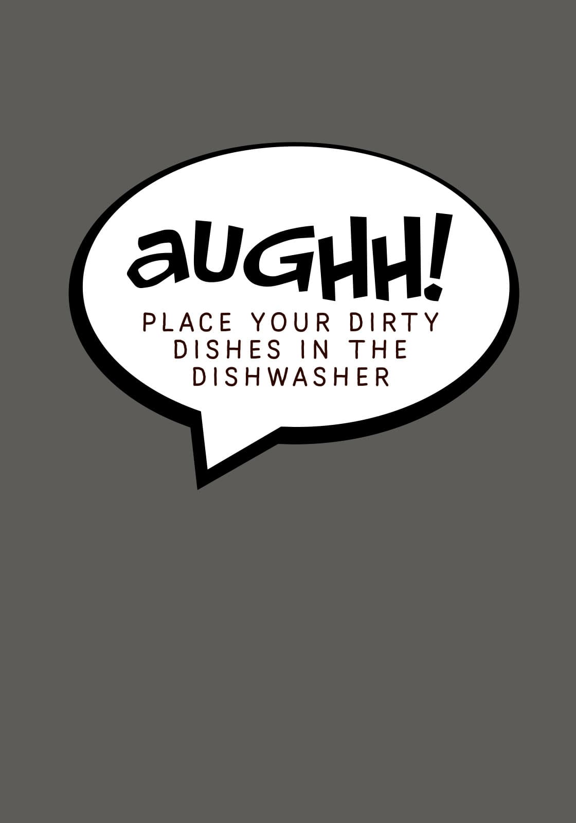 Aughh dirty dishes av Ten Valleys