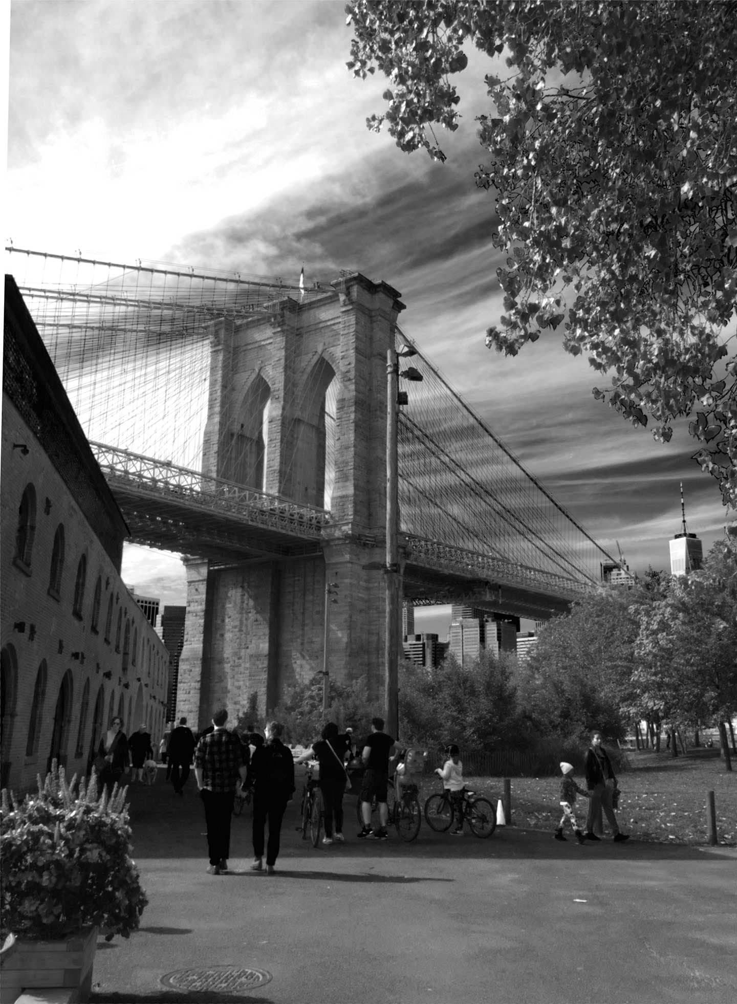 Brooklyn Bridge N.Y. av Palle Hasling Jakobsen