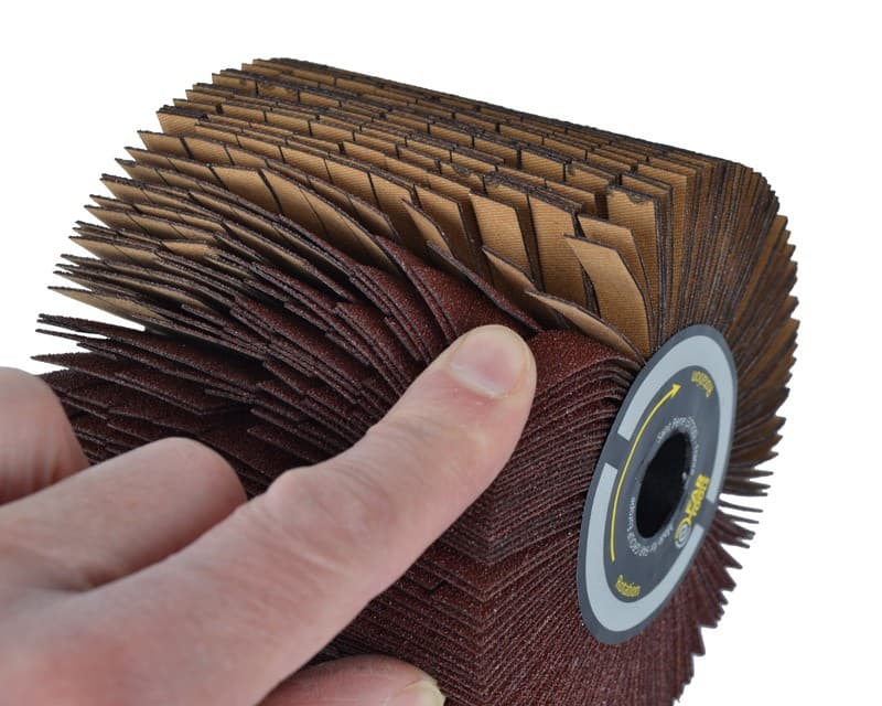 Flex sandpapirsrulle - korn 80 - til REX120 slibemaskine m. fl. - Primus Danmark