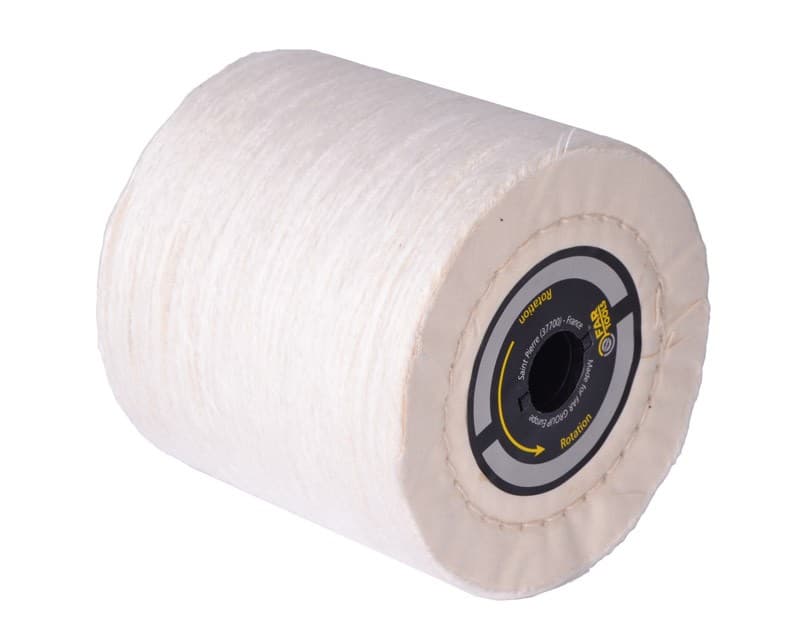 Poleringsrulle - bomuld - til REX120 slibemaskine m. fl. - Primus Danmark