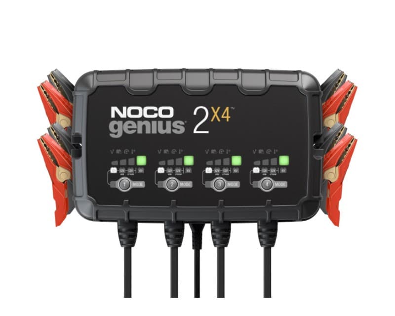 Noco Genius 2X4 Batterilader til 6 og 12 volt - 8000 mA - Primus Danmark