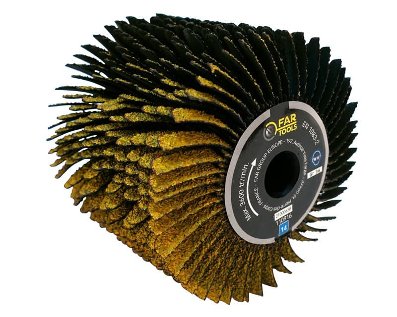 Flex sandpapirsrulle - korn 36 - til REX120 slibemaskine m. fl. - Primus Danmark