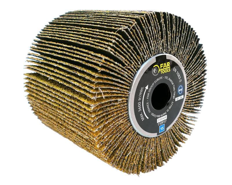 Lamel sandpapirsrulle - korn 36 - til REX120 slibemaskine m. fl. - Primus Danmark