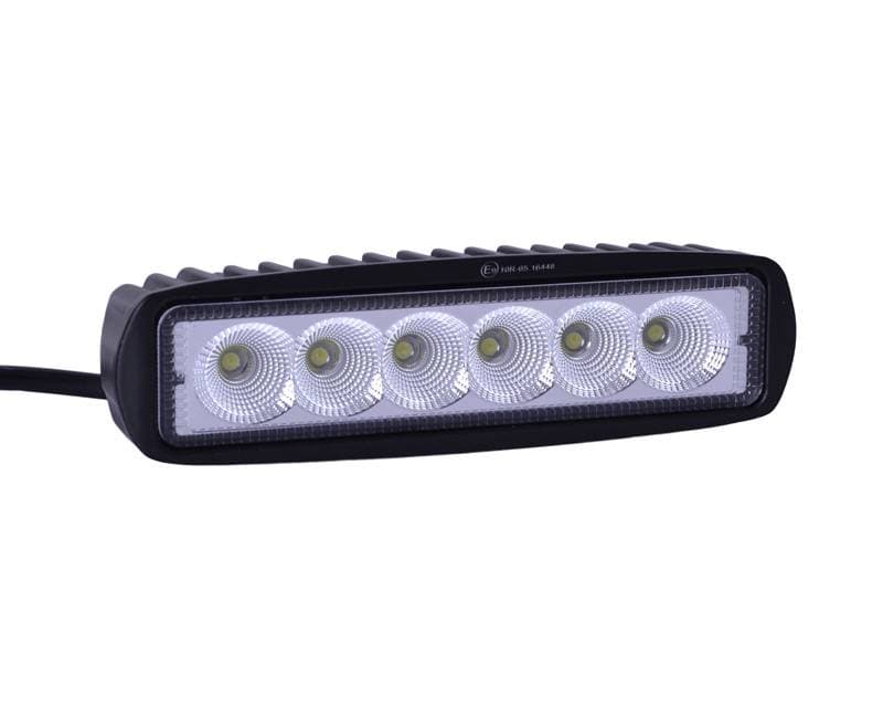 Arbejdslampe LED 18 watt smal - stor spredning af lys - Primus Danmark