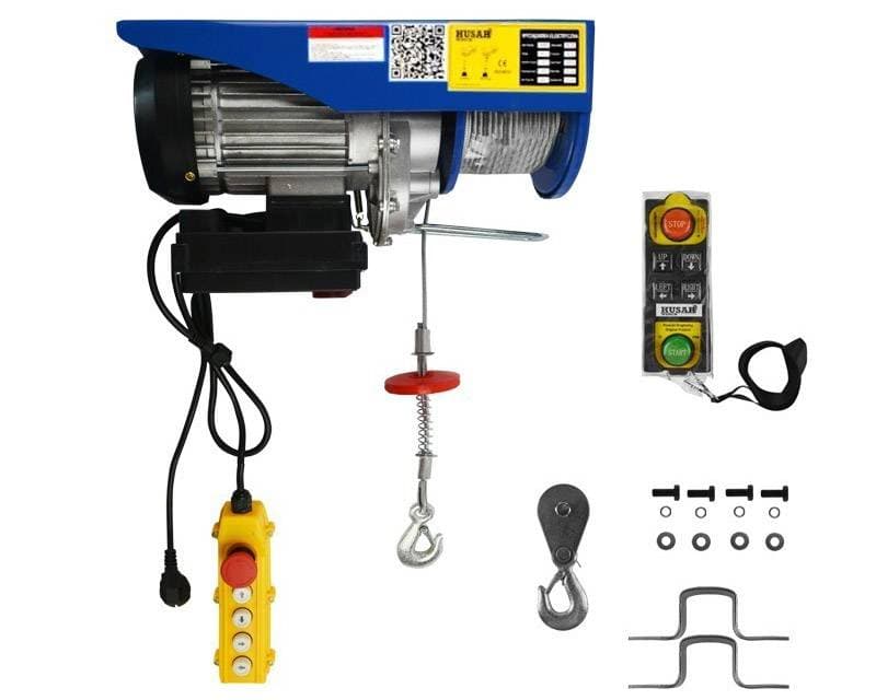 Trækspil 230 volt - 400/800 kg - trådløs fjernbetjening - 18 meter wire - Primus Danmark