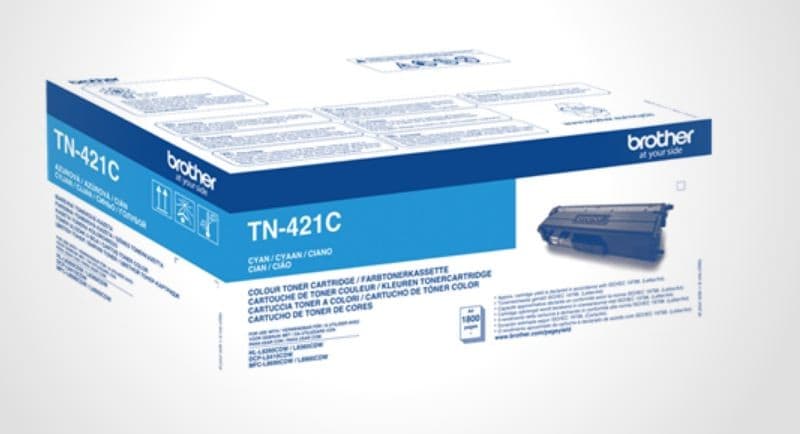 Brother TN 421 C 1,8k, Original toner