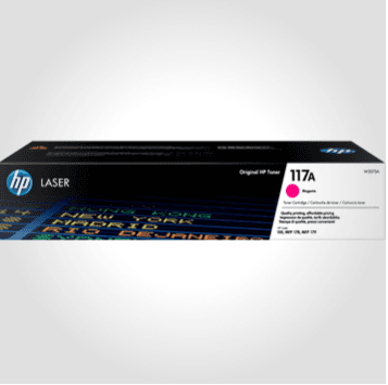 HP 117A W2073A Magenta, Original toner 700 sider