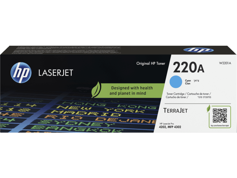HP 220A W2201A C, Original toner 1.800 sider