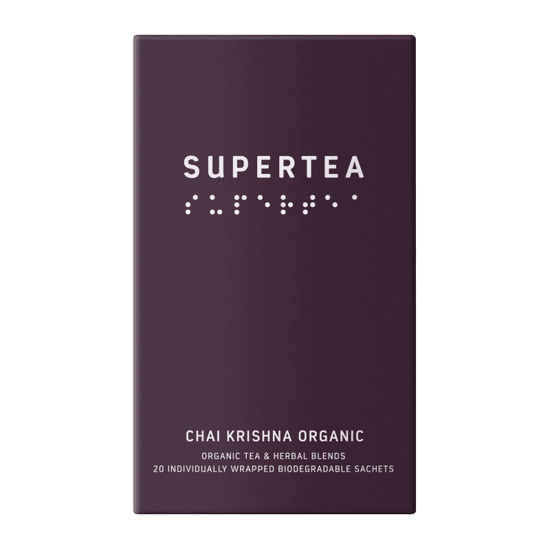 Supertea Chai Krishna Økologisk Tebreve 20 stk