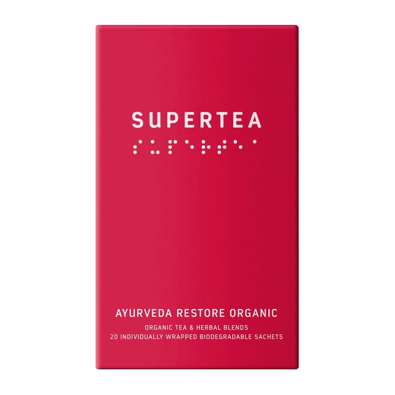 Supertea Ayurveda Restore Økologisk Tebreve 20 stk