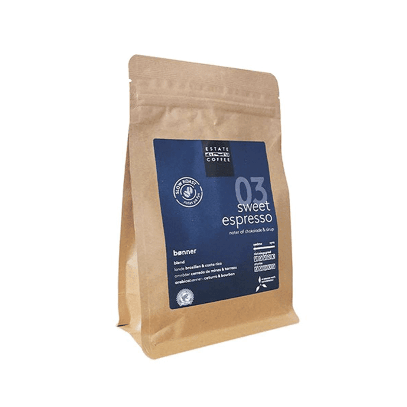 Estate Coffee 03 Sweet Espresso Hele kaffebønner 200g