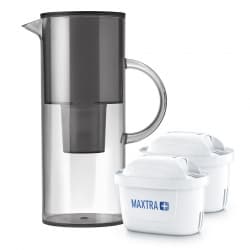 Stelton EM Vattenfilterkanna 2 L Smoke inkl. Filter