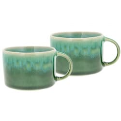 Villa Collection Styles Mugg m. Hank 16 cl 2 st Grön/Blå