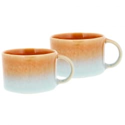 Villa Collection Styles Mugg m. Hank 16 cl 2 st Blå/Amber