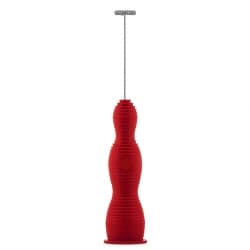 Alessi Pulcina Mjölkskummare Röd