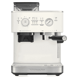KitchenAid Semiautomatisk Espressomaskin inkl. Kvarn Porslinsvit