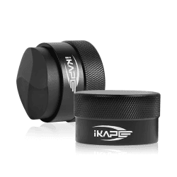 IKAPE Coffee Gravity Leveling Tool V1 Titanium 58 mm Svart