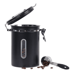 IKAPE Kaffebehållare Svart 900g