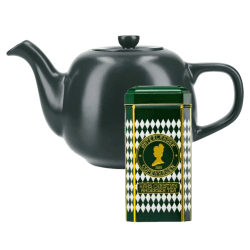 La Cafetière 1,2 L Tebryggare Grön Inkl. Österlandsk Thehus HC Andersen Blend Pyramidtepåsar 75 st