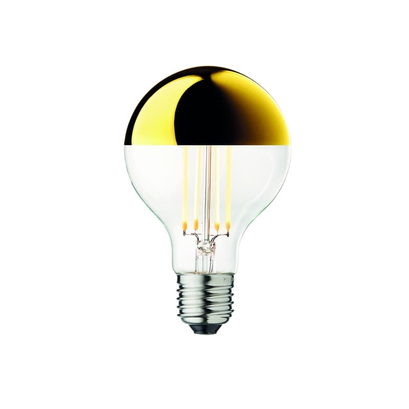 Design by Us Globe Bulb Ø80, crown Crown Gold