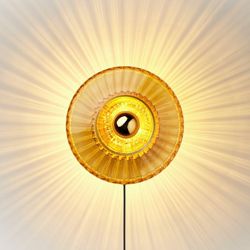 Design By Us New Wave Optic, Wall Amber