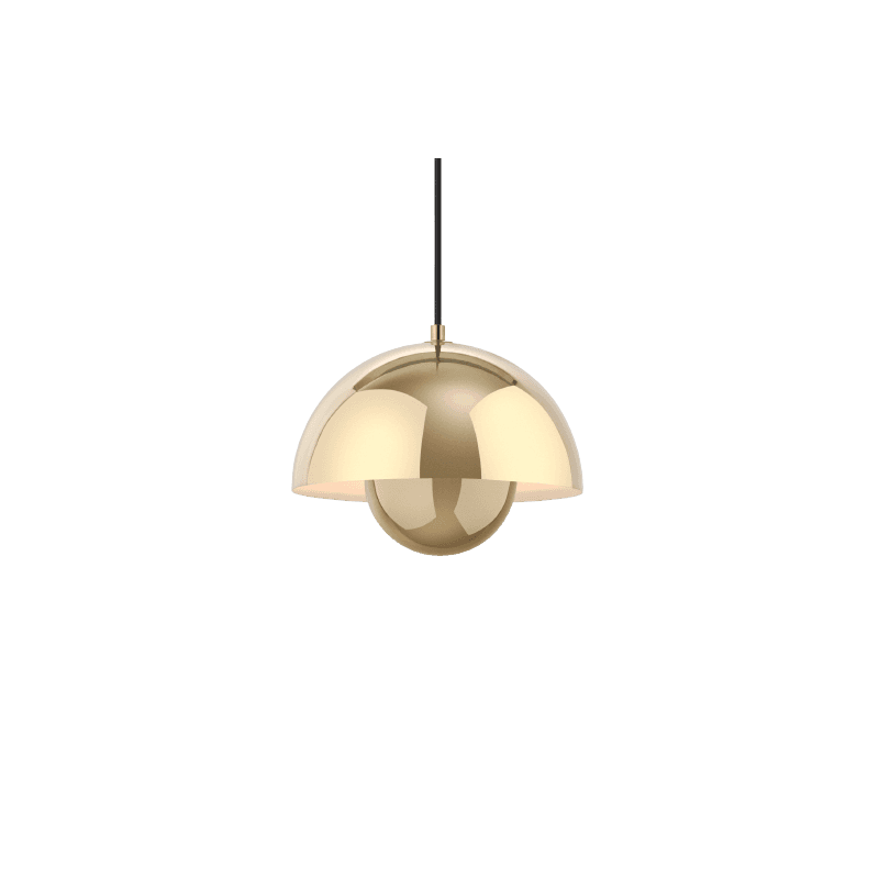 &Tradition FlowerPot VP1 Polished Brass