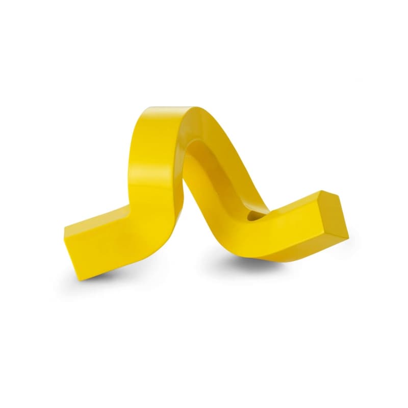 Normann Copenhagen Crooked lysestage (one) Yellow