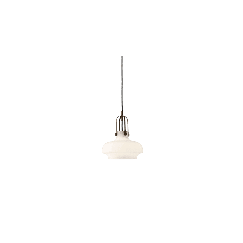 &Tradition Copenhagen Pendant SC6 Opal/Bronzed Brass