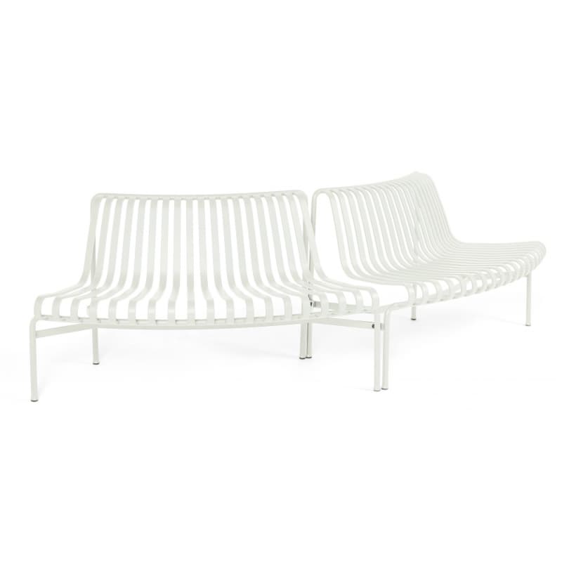 HAY Palissade Park Dining Bench – Out-Out Starter Set Cream White