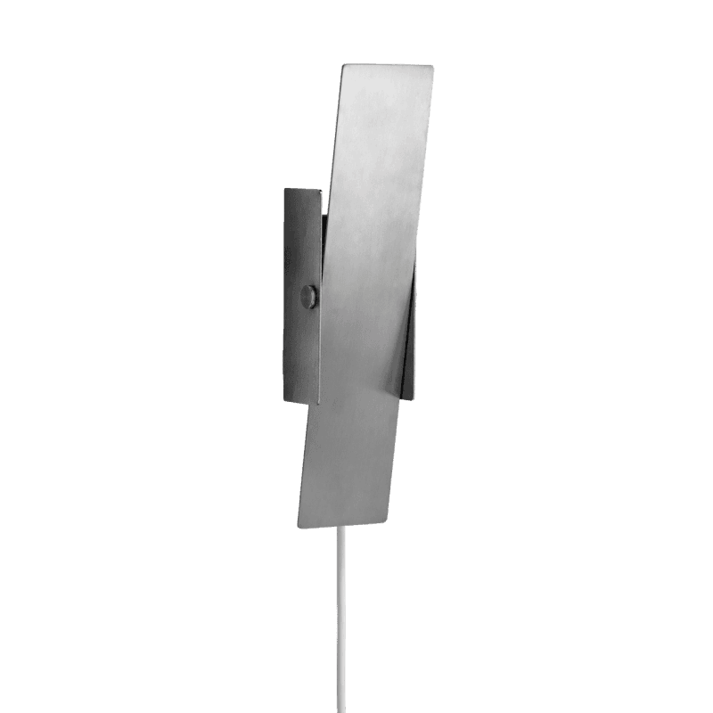 Moebe Pivoting Wall Lamp Stainless Steel