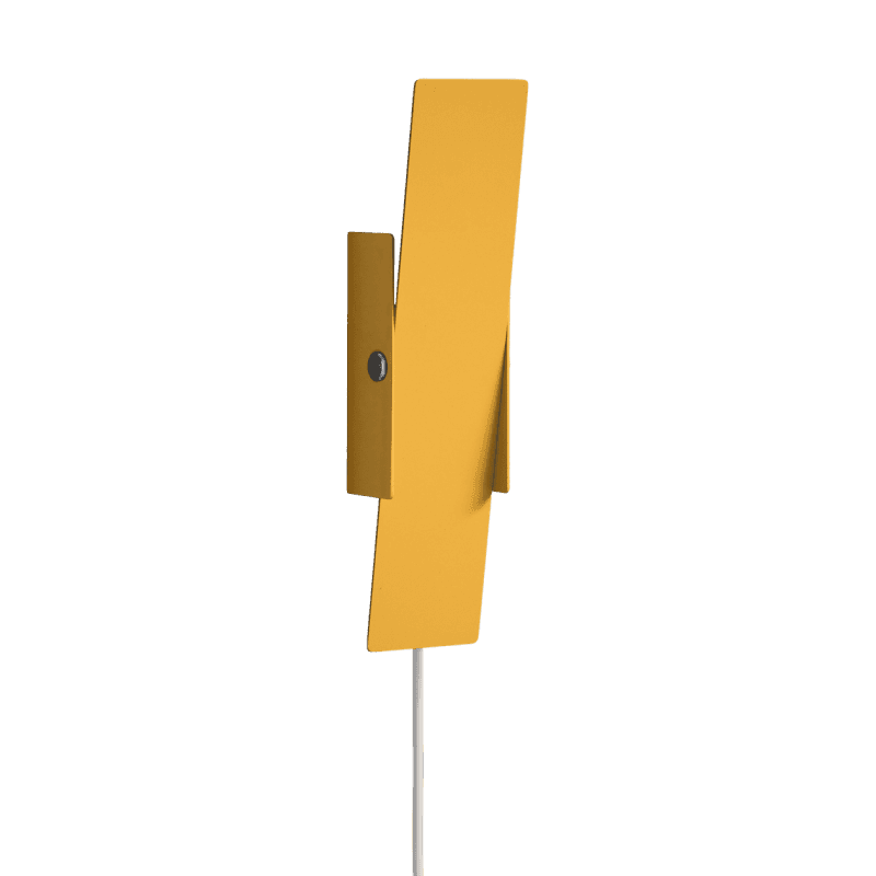 Moebe Pivoting Wall Lamp Yellow