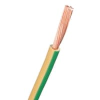 16 mm installationsledning H07V2-K PVT90, gul/grn, S100 - Nexans