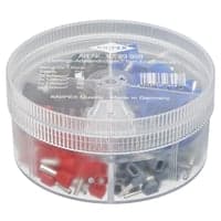 Knipex Sortimentsboks med Twin-kabeltyller, 2 x 0,75 / 2 x 1,0 / 2 x 1,5 / 2 x 2,5 mm, 200 dele