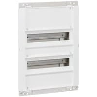 Planforsnket gruppetavle PGE150-14, 2 rkker 7xM36 enheder - hvid