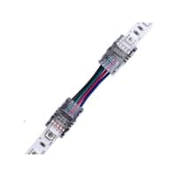 Samler med ledning til LED strip, 10mm, RGB, IP20, 5V-24V
