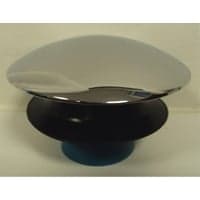 Bundventil push-up, krom