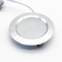 Reco68 indbygningsspot, 56 mm hul, 12V, 2,7W, 240lm, 3000K, brstet - LEDlife