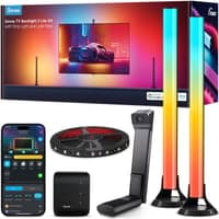 Govee TV Backlight 3 Lite Kit, LED strip + 2 Light Bars, 55-65", WiFi, Bluetooth